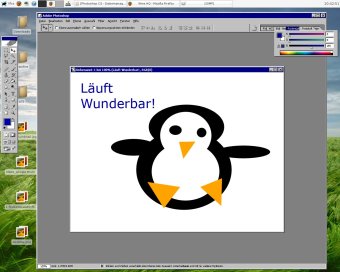 Photoshop auf Linux!
