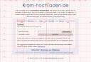 Raster bei Kram-hochladen.de im Einsatz