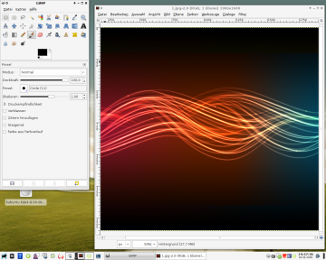 GIMP in Aktion