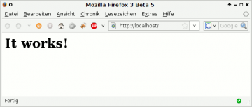 Apache - It works!