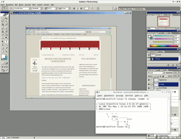 Photoshop unter Linux