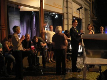 Buchhandlung bei Nacht Buchhandlung bei Nacht
