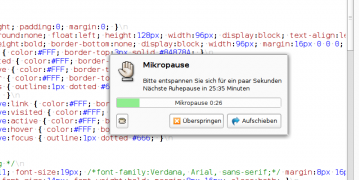 Eine Mikropause Eine Mikropause
