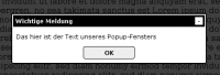 Ein verbessertes Popup-Fenster