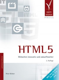 Cover des HTML5-Buchs, zweite Auflage