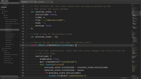 Sublime Text 2 in Aktion
